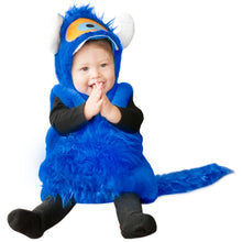 Load image into Gallery viewer, Blue Monster Baby and Toddler Halloween Costume Two Piece Set (6-12 Months, 12-24 Months, 2T, and 3+)